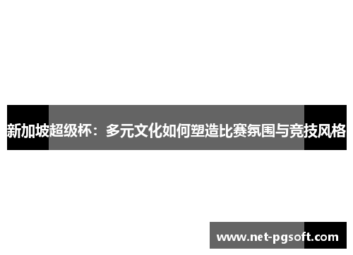 新加坡超级杯：多元文化如何塑造比赛氛围与竞技风格
