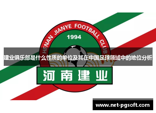 建业俱乐部是什么性质的单位及其在中国足球领域中的地位分析